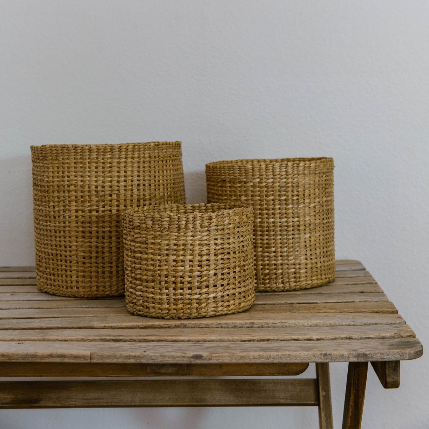 Round Grass Baskets